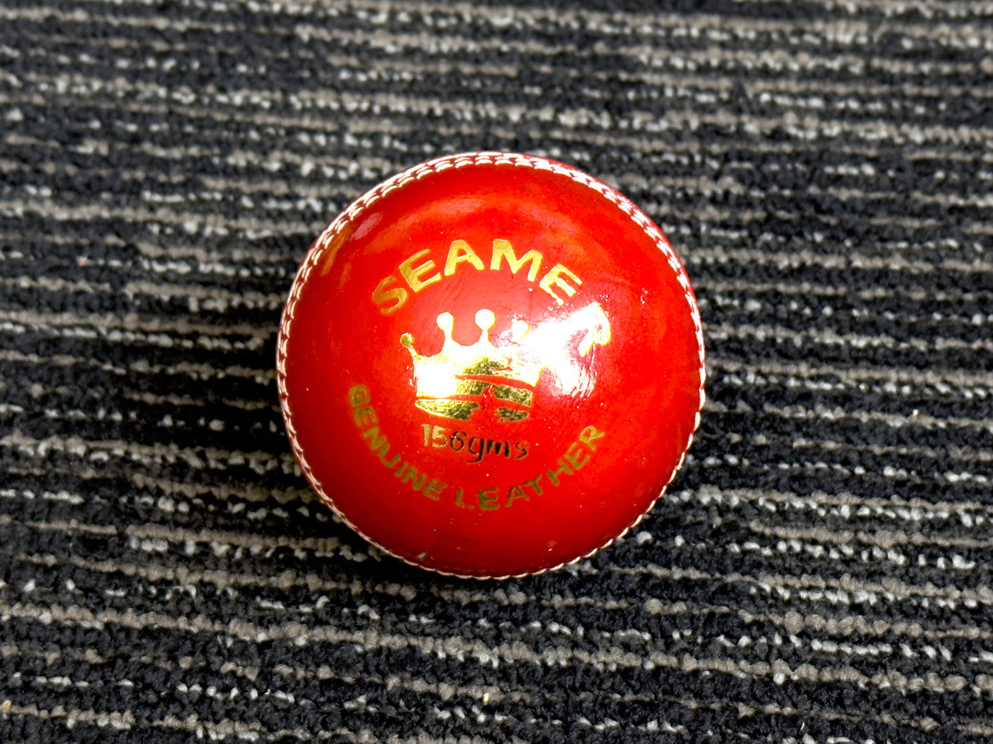 Black Ash Seamer Pack of 6 Red Cricket Leather Balls 156 Grams