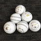 Black Ash Seamer Pack of 6 White Cricket Leather Balls 156 Grams