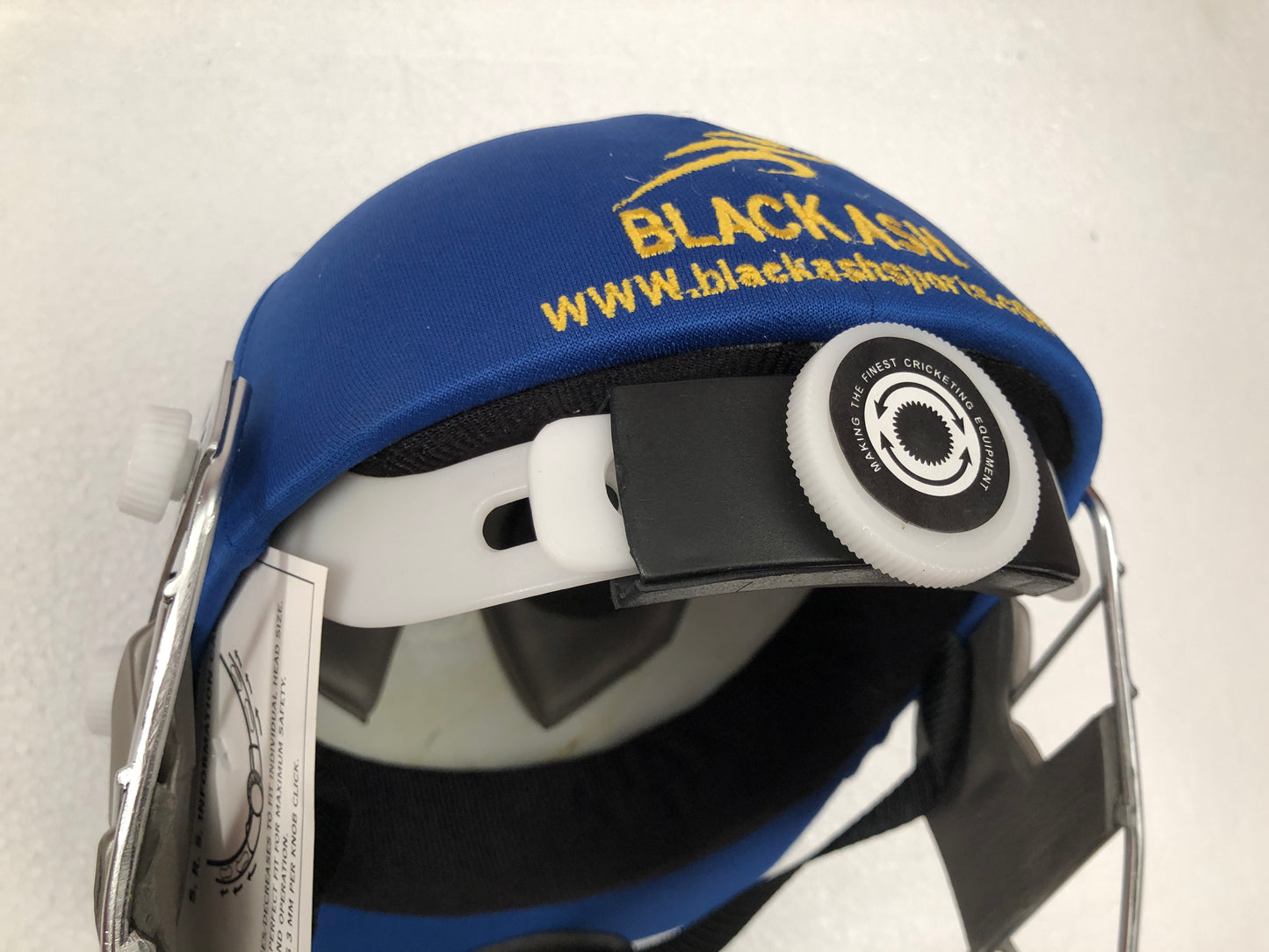 Black Ash custom International adjustable helmet