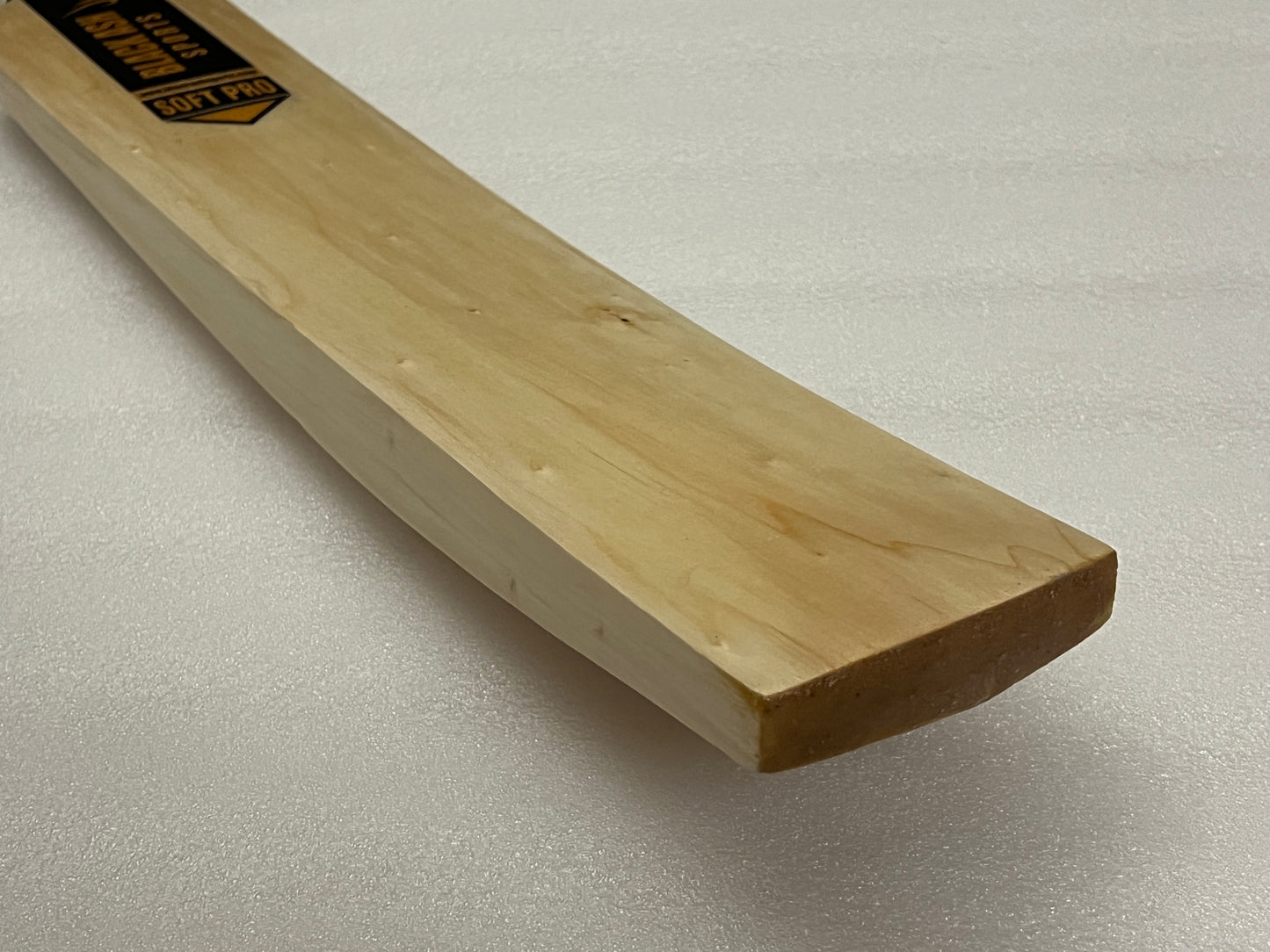Black Ash thick edge heavy tennis - bumper ball cricket bat